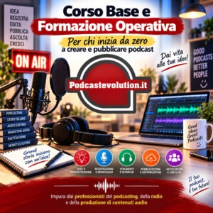 Podcastevolution - Corso base e formazione operativa