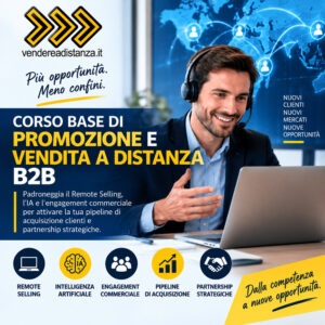 Corso base di promozione e vendita a distanza B2B